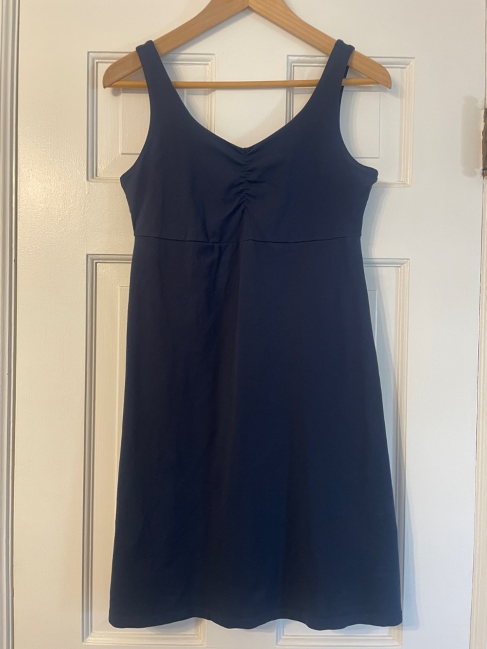 Kühl Sleeveless V-Neck Navy A-Line Dress